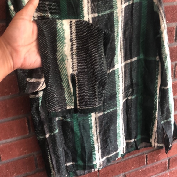Roberto Verino green plaid top-size- 14 - Picture 8 of 15
